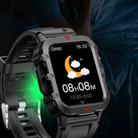 G.L Wear 2025 New Men's Smart Watch Outdoor Sports Health Monitor with LED Flashlight Bluetooth Call Women's Smartwatch