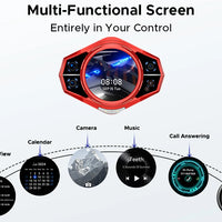 DOOGEE S200 Plus 5G Rugged Phone 1.32" Rear Display AI Image 6.72'' Screen 16GB 512GB 11000 mAh Battery Android 15 Smartphone