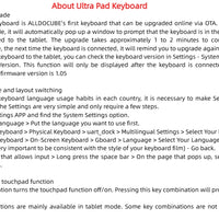 World Premiere ALLDOCUBE Ultra Pad 13'' 2.8K 144Hz Tablet Snapdragon 7+Gen3 18GB RAM 256GB ROM Android 15 15000mAh Cube AI