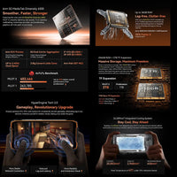 Blackview Oscal Pilot 3 5G AI Rugged Phone 12GB+256GB 6.78" 2.4K Display 7500Amh Battery Android 15 MTK 6300 5G NFC Smartphone