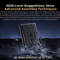 【World Premiere】HOTWAV R10 Pro Rugged Tablets 10800mAh 8GB+256GB OTG Charging Tablet For Field Exploration+Mountain Climbing
