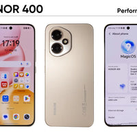 Honor 400 Smartphone 5g Snapdragon 7 Gen 3 Magicos9.0 200Mp Ultra-Clear Ai Camera 6.55'' Amoled Display 6000Mah 80W Supercharge
