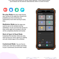 Blackview BV6200 Pro Rugged Phone Android 13 6.56'' Helio P35, 6GB+128GB Smartphone 13000mAh With 18W Fast Charge NFC Cell Phone