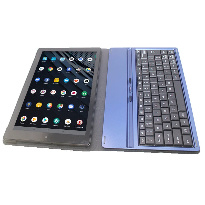 Flash Sales 10.1'' Android 9 2in1 Tablet PC 2GB RAM 32GB ROM 1280x800 IPS Bluetooth-compatible Dual Cameras With Keyboard