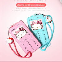 Unlocked Super Mini Card Mobile Phone 1.77 Inch 2G GSM Single SIM MP3 Telephone Bluetooth Dialer FM Blacklist Student CellPhones