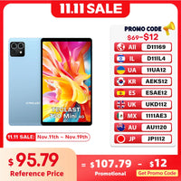 Teclast T50 Mini Tablet 8.7" 120Hz Display MTK Helio G99 20GB RAM (8+12 Virtual) 128GB ROM Android15 Tablets Support 4G Dual SIM