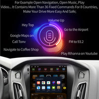 Android 13 Car Radio for Ford Focus Mk3 2011-2017 Multimedia Player 2Din Navigation Carplay Head Unit Stereo 9.7" Speakers Audio