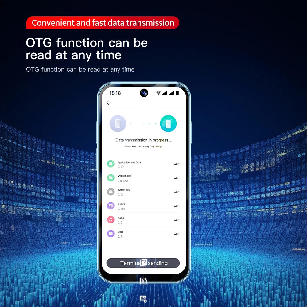 SOYES XS19 Pro 3GB RAM 32GB ROM Android 12.0 Smartphone 1950mAh Face ID 4G LTE Type-C OTG 3.88‘’ Screen Small Phone