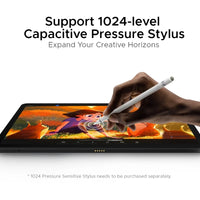 DOOGEE T40 Android Tablet 14 11 ''IPS 2.5K 8GB RAM 512GB ROM Helio G99 8580mAh 18W Charge Face Unlock 7.6mm ultra-thin Tablet