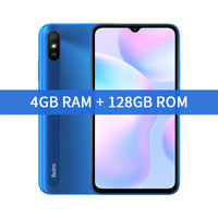 Smartphone Xiaomi Redmi 9A Global Rom 64GB/128GB Cellphone 5000mAh 6.53 inch MTK Helio G25 Octa Core 13MP Smart phone CN Version