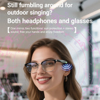 GT-33 smart glasses anti-blue light glassesTranslation Sunglasses Voice Remote Control Music Eyewear Waterproof Eyeglasses