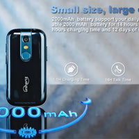 Unihertz Jelly 2 Mini Smartphone 6GB 128GB Android 11 Helio P60 Octa Core Unlocked NFC Cellphone 16MP Infrared Phone