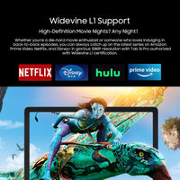 Blackview Android 14 Tab 16 Pro 11 Inch Touch Tablet 2K Screen 24GB +256GB 4G LTE+5G WiFi Gaming Tablets with Protective Shell