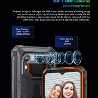 Blackview BV6200 Pro Rugged Phone Android 13 6.56'' Helio P35, 6GB+128GB Smartphone 13000mAh With 18W Fast Charge NFC Cell Phone