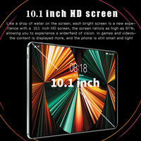 New 10.1 Inch Tablet PC 8GB RAM 512GB ROM 10 Core AI Speed-up Tablets Google Play 4G LTE Phone Call Dual SIM Dual WiFi Android12