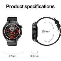 2025 New ECG Blood Pressure Blood Oxygen Blood Lipids Uric Acid Heart Rate Temperature Monitor AMOLED Bluetooth Call Smart Watch