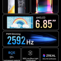 Nubia Z70s Ultra 5G Smartphone Snapdragon 8 Elite 6.85'‘AMOLED Display NEOVISION AI Photography4.0 50MP 144Hz 6600mAh NFC IP69
