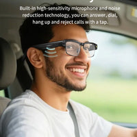 Smart Glasses with HD Camera 1200P Anti-shake Video Record Real-time Translation Object Recognition Bluetooth Call Smart Glasses