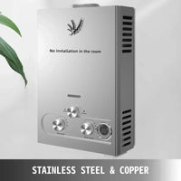 Sihao LPG Liquefied Petroleum Gas Water Heater 6L 8L 10L 12L 16L 18L Liquefied Petroleum Gas Propane Butane Hot Water Heater