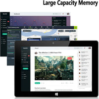 Top Sales AR10 Windows 10 Tablet PC 10 INCH 8GB RAM 128GB ROM x5-Z8300 CPU 64-Bit Quad Core 1920 x 1200 IPS Screen Dual Cameras