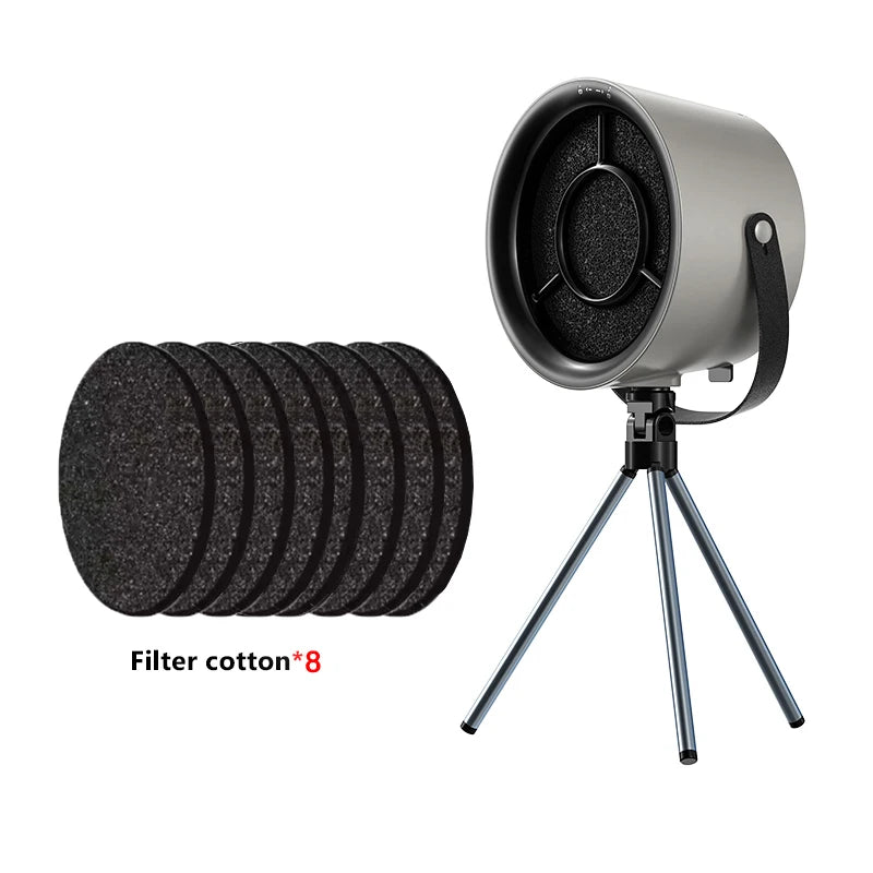 Portable Fan, Small Kitchen Hood, Extractor, USB Power Supply, Office Kitchen Hood, Mini Suction, Vacuum Hood, New, 2024