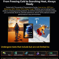 Blackview Active 10 Pro 5G Rugged Tablets 11" FHD+ Display 12GB 256G/512GB Android 14 30000mAh Battery 108MP Camera MTK 7300