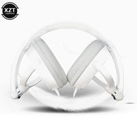 HD Sound Wired Headphones Over Ear Headsets Bass HiFi Sound Music Stereo Earphone Flexible Adjustable Headset For PC MP3 Phone