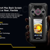 【World Premiere】Ulefone Armor 30 Pro 5G Rugged Phone Android 14 Smartphone 6.9" 120Hz 32GB+512GB 12800mAh Night Camera 64MP NFC