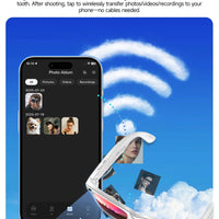 Smart Glasses 800W Pixel HD Camera Bluetooth Call Video Recording AI intelligent Real-time translation Object recognion Sunglass