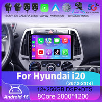 Car Radio For Hyundai i20 PB 2012 - 2014 Multimedia Video Player Wireless Carplay And Wireless Android Auto Portable Universal T