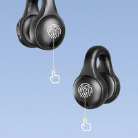 Wireless Headphones  Bluetooth Headset With Mic Handsfree Noise Canceling Earphones Clip Ear Music Sports Gaming Earplug