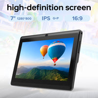 I-Atar P1 Multilingual Android tablet 7-inch, Android 12.0, 4GB RAM, 32GB storage, supports 2.4G WiFi, 4000mAh battery, with GPS