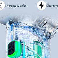 SZUK New Foldable Car Vacuum Cleaner Portable Handheld Mini Vacuum Cleaner Wireless Strong Suction Cleaner Cleaning Machine