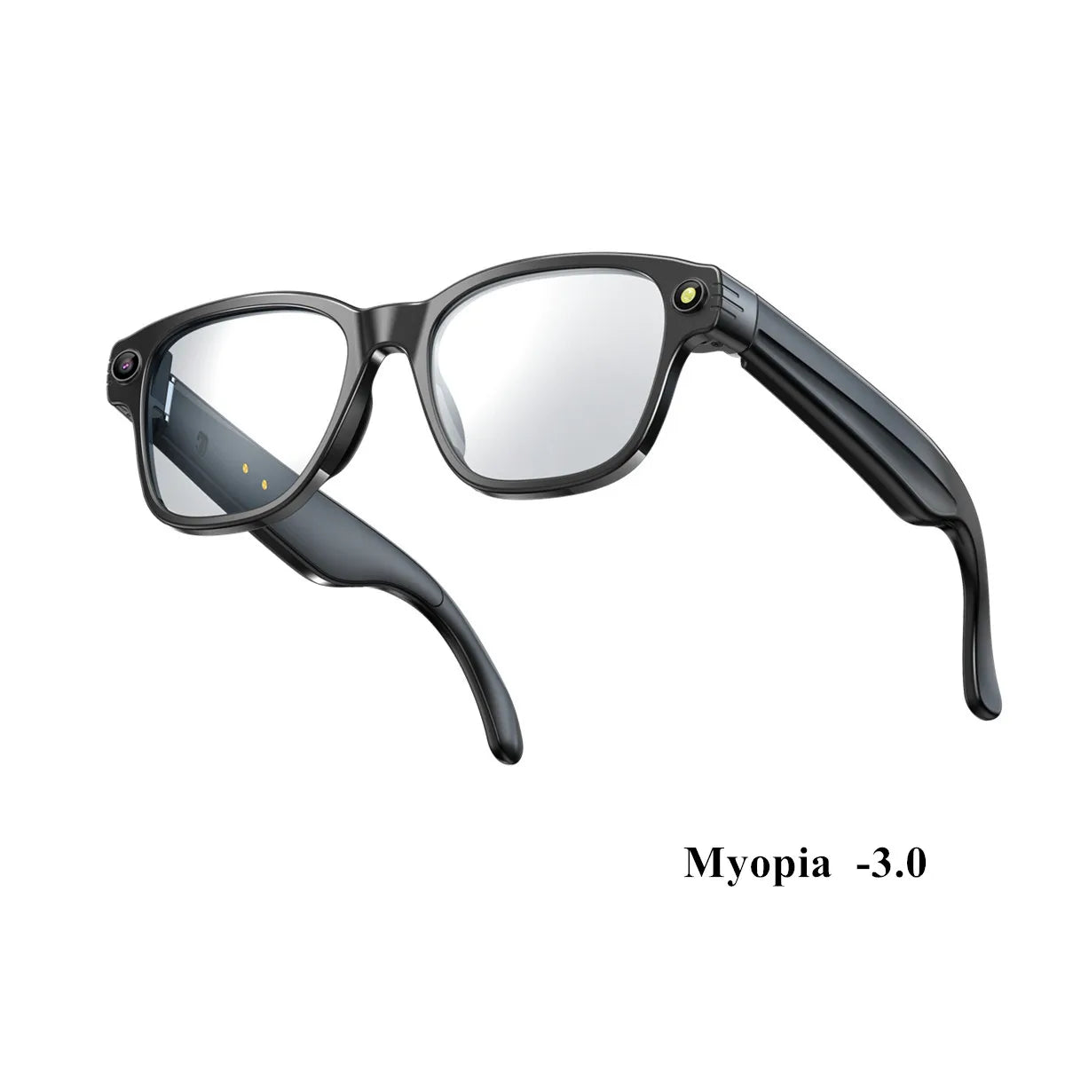 Smart Video Glasses Myopia Prescription Anti Shake Video Recording WIFI Bluetooth Transmission Object Recognition Smart Glasses