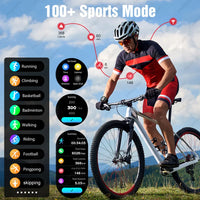 New Smart Watch TWS 2-in-1 Bluetooth Earphones With built-in Speaker HIFI 9D Sound Quality Health Monitor Watch For Android iOS