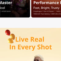 realme 15 Pro 5G Smartphone Snapdragon 7 Gen 4 Processor Triple 50MP Camera 6.8" 144Hz 4D Curve+ AMOLED Display 7000mAh Battery