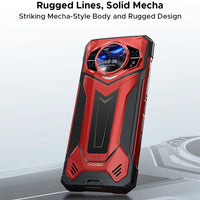 DOOGEE S200 Plus 5G Rugged Phone 1.32" Rear Display AI Image 6.72'' Screen 16GB 512GB 11000 mAh Battery Android 15 Smartphone
