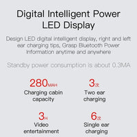 E6S Wireless Bluetooth Earphones TWS Bluetooth Headset Wireless Earbuds Noise Cancelling Earphones with Microphone Headphones