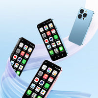 SERVO 19E 3G WCDMA Mini Smart Phone 3.88"Display 2 SIM Android 10.0 16GB ROM Face Recognition GPS Android Smart Cellphone TYPE-C