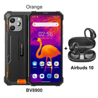 Blackview BV8900 Rugged Phone Thermal By FLIR® Camera Android 13 16GB 256 GB Mobile Phone 10000mAh 33W Fast Charge Cellphone