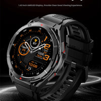 Swim Smartwatch Outdoor GPS Watch Sports Fitness Tracker Health Military Waterproof Watch BT5.3 Call Smart Watch for Android iOS