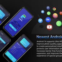 8849 Tank 4 Unihertz Rugged Smartphone Projector 720P 100 Lumens 6.78'' AMOLED 512G Android14 11600mAh 5G Dimensity 7300 120Hz