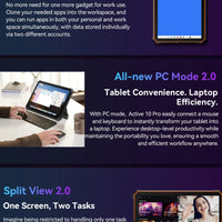 Blackview Active 10 Pro 5G Rugged Tablets 11" FHD+ Display 12GB 256G/512GB Android 14 30000mAh Battery 108MP Camera MTK 7300