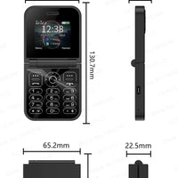 SERVO F15 Mini GSM Flip Mobile Phone 2 SIM Blacklist Magic Voice Auto Call Record Speed Dial MP4 Torch Cute Tiny Fold Cellphones