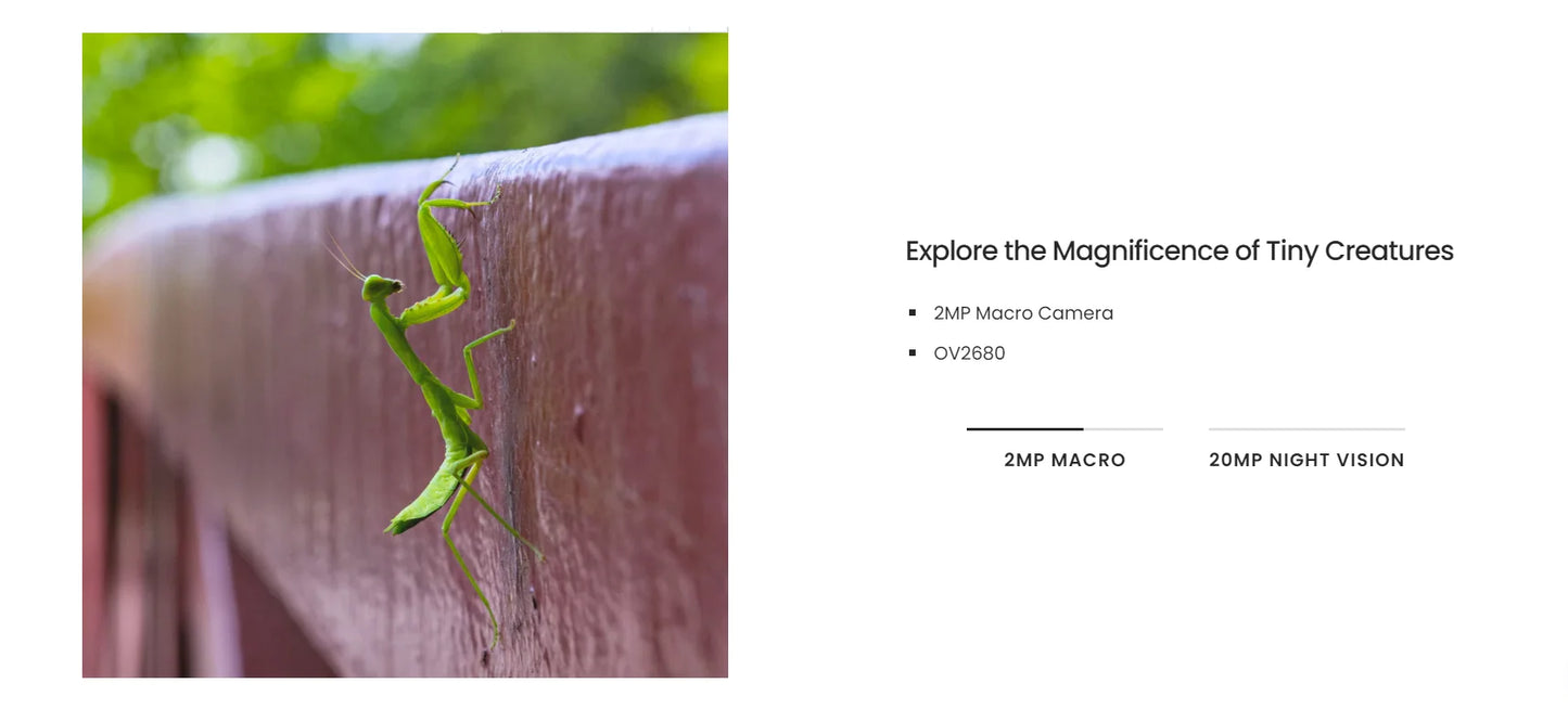 Unihertz Luna Smartphone Rhythm Ambient LED strip Music Phone 8GB RAM 256GB ROM 108MP G99 Mobile Phone Night Vision Cellphone