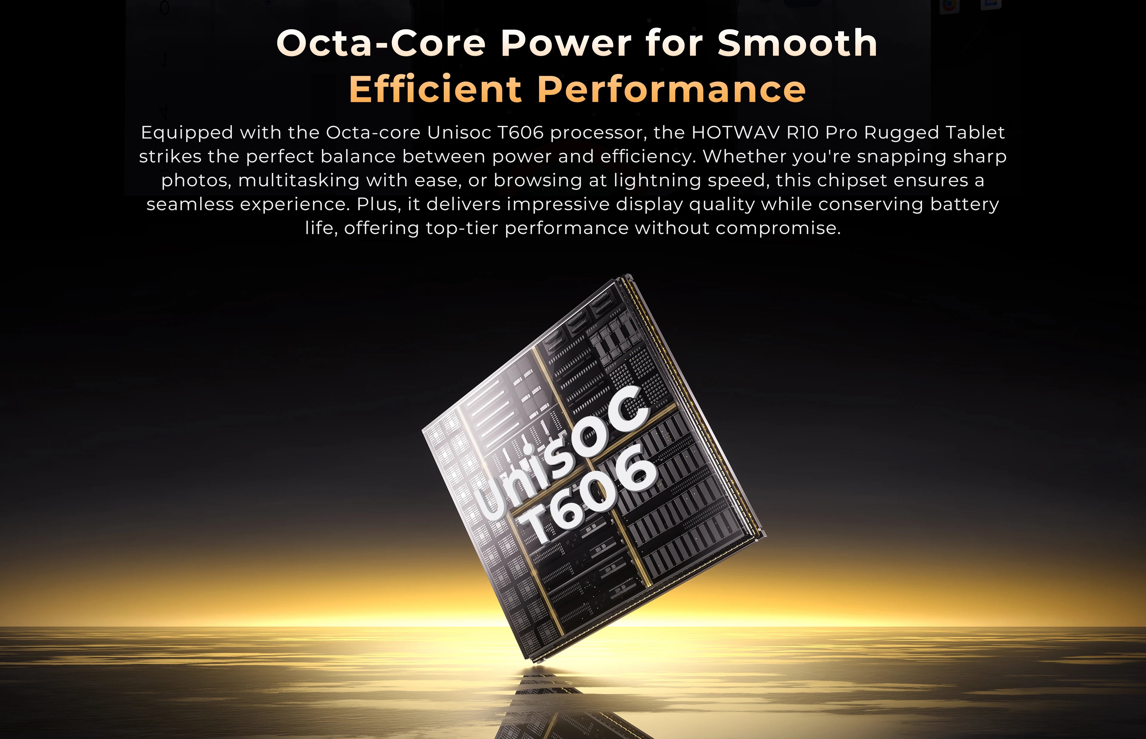 【World Premiere】HOTWAV R10 Pro Rugged Tablets 10800mAh 8GB+256GB OTG Charging Tablet For Field Exploration+Mountain Climbing