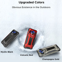 DOOGEE S200 Plus 5G Rugged Phone 1.32" Rear Display AI Image 6.72'' Screen 16GB 512GB 11000 mAh Battery Android 15 Smartphone