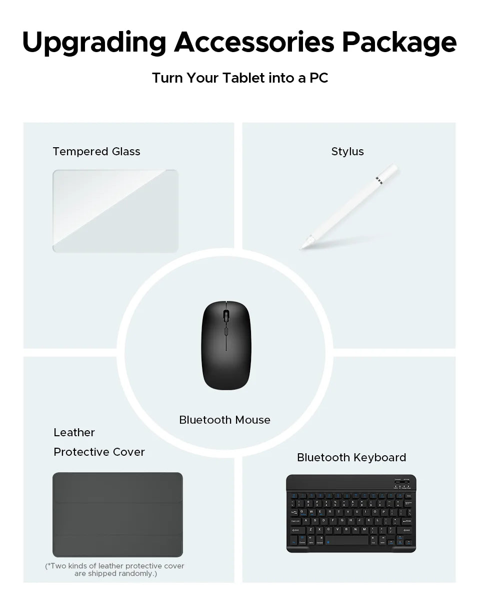 【Brand+】Doogee Tab A9 Pro+ Tablet Pc 11-Inch Android 15 30Gb Ram(6+24) 128Gb Rom 8580Mah Battery Widevine L1 Support