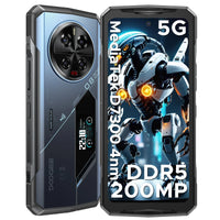 DOOGEE V40 Pro 5G Rugged Phone 1.47" Rear Display 16GB+512GB Dimensity 7300 200MP AI Camera 8680mAh Battery 5g Gaming Phone