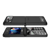 XGODY S200 Mini Smartphones Pocket 2G Dual SIM 2.4 inch Bluetooth Small Mobile Phone 1300mAh Battery Large Button Flip Foldable